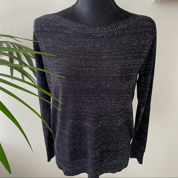 OXXO Sweaters - OXXO Black And Silver Long Sleeve Jumper size M